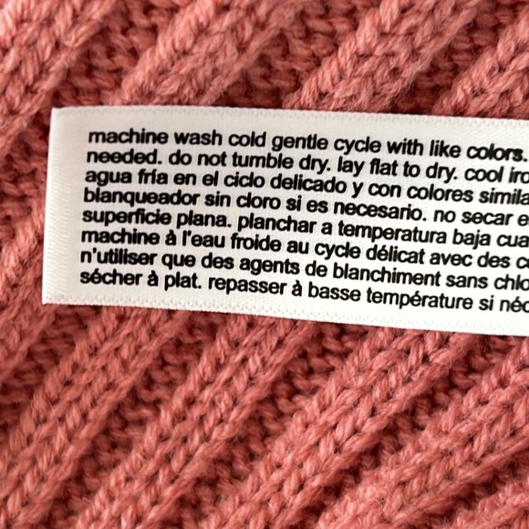 ⭐️NWT!⭐️Eloquii Elements Ribbed Knit Dusty Rose/Pink Stretchy Pull on Midi Skirt - Picture 9 of 10